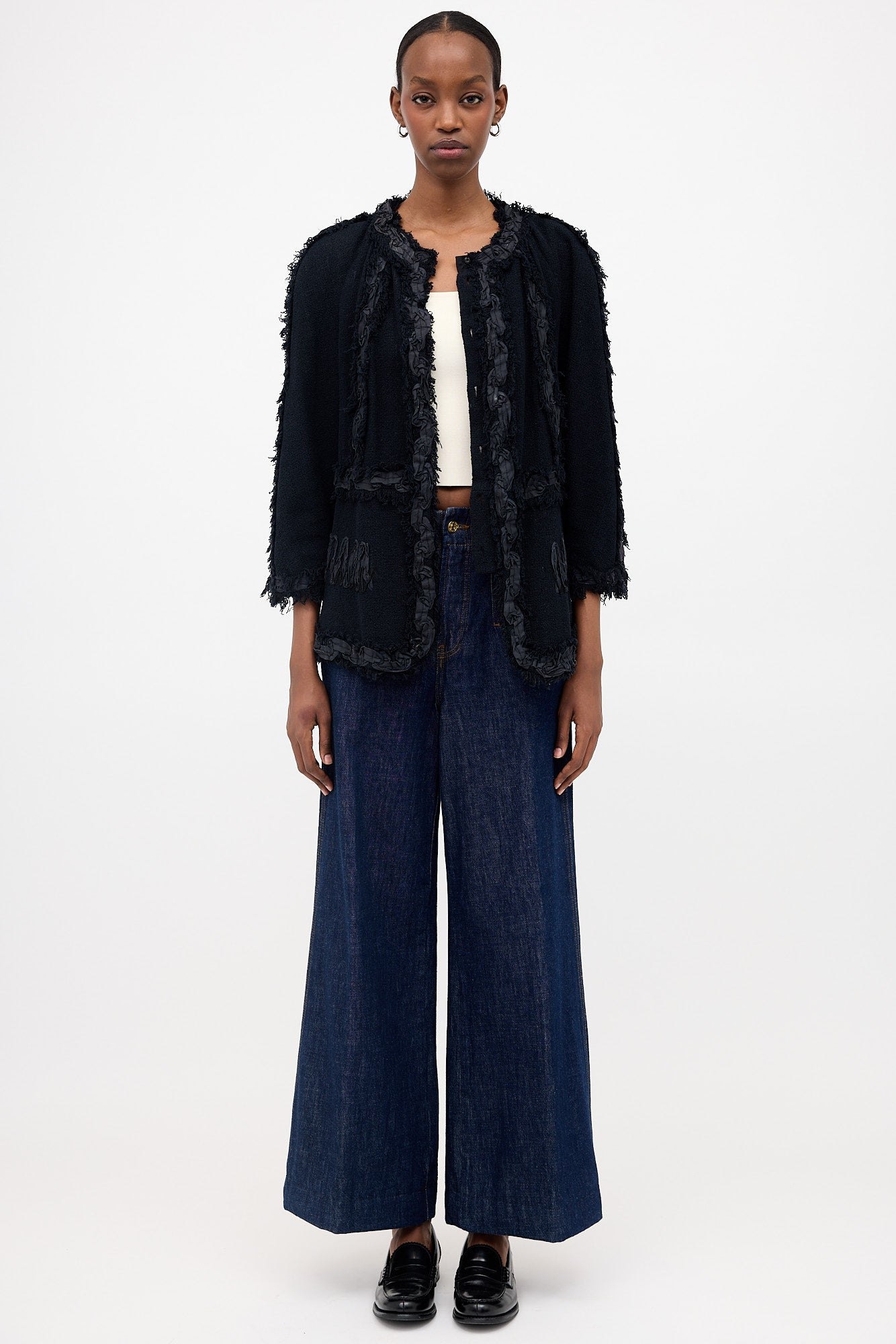 Chanel SS 2009 Tweed Ribbon Jacket