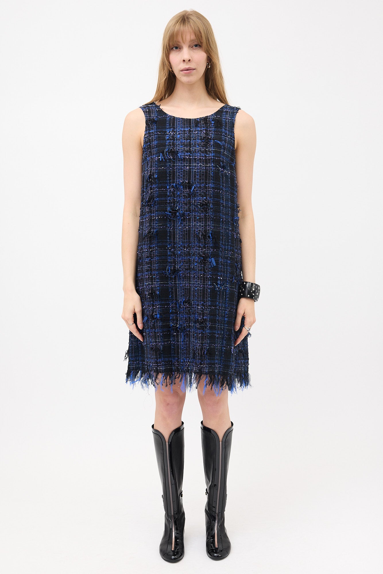 Chanel SS 2014 Tweed Shift Dress