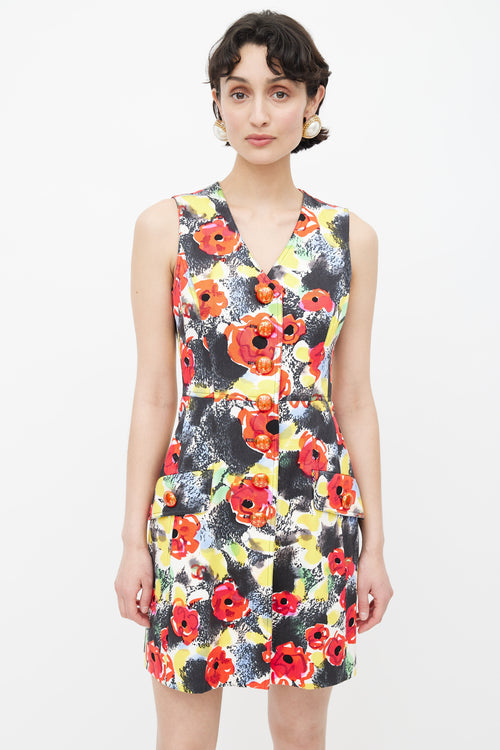 Chanel SS 1997 Floral Dress
