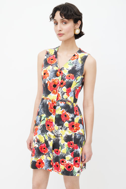 Chanel SS 1997 Floral Dress