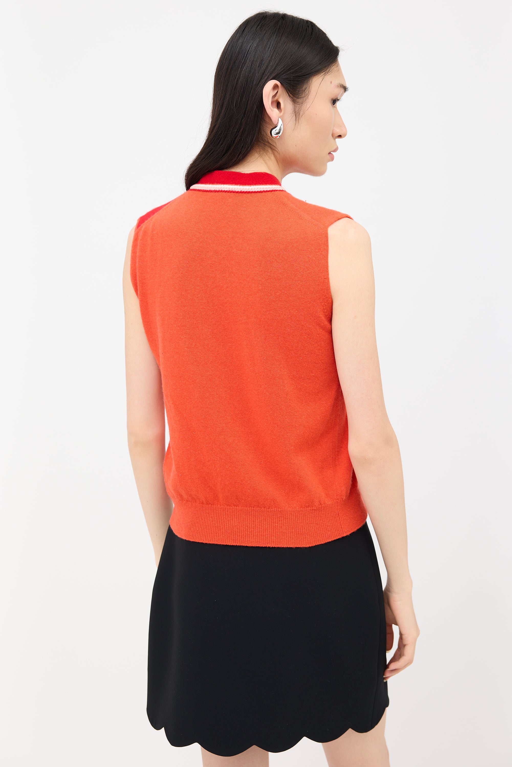 Chanel Spring 2002 Cashmere Vest