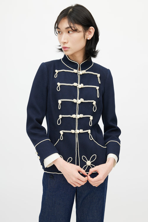 Chanel SS 2009 Pearl Majorette Jacket