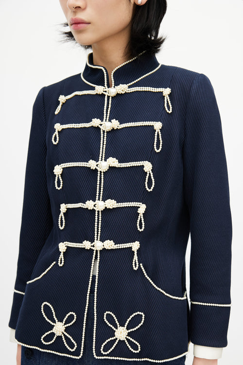 Chanel SS 2009 Pearl Majorette Jacket