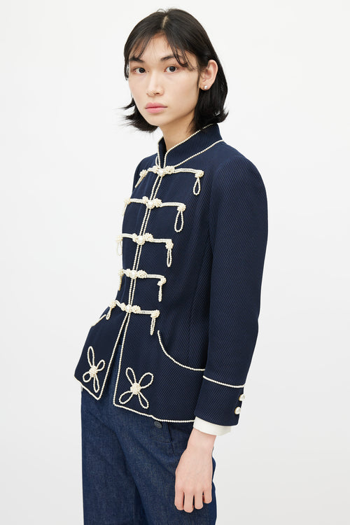 Chanel SS 2009 Pearl Majorette Jacket