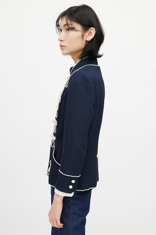 Chanel SS 2009 Pearl Majorette Jacket