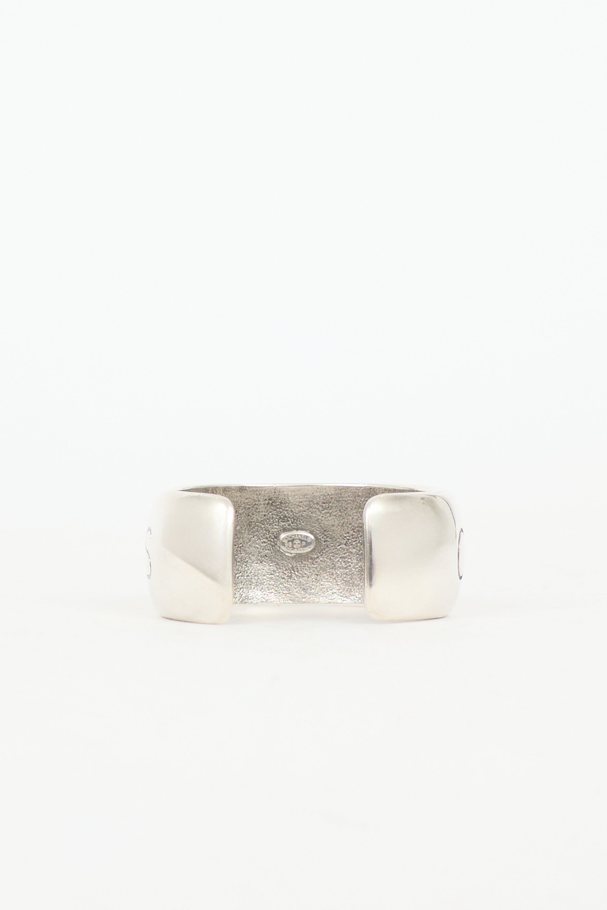 Chanel Spring 1996 Logo Cuff Bracelet