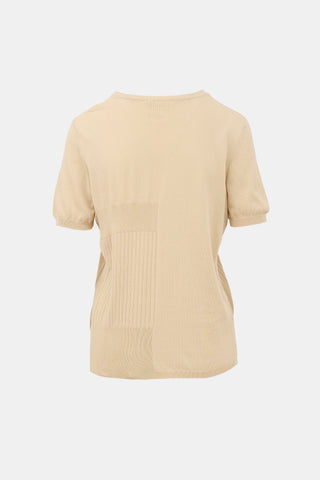 Chanel Spring 2004 CC Knit Top