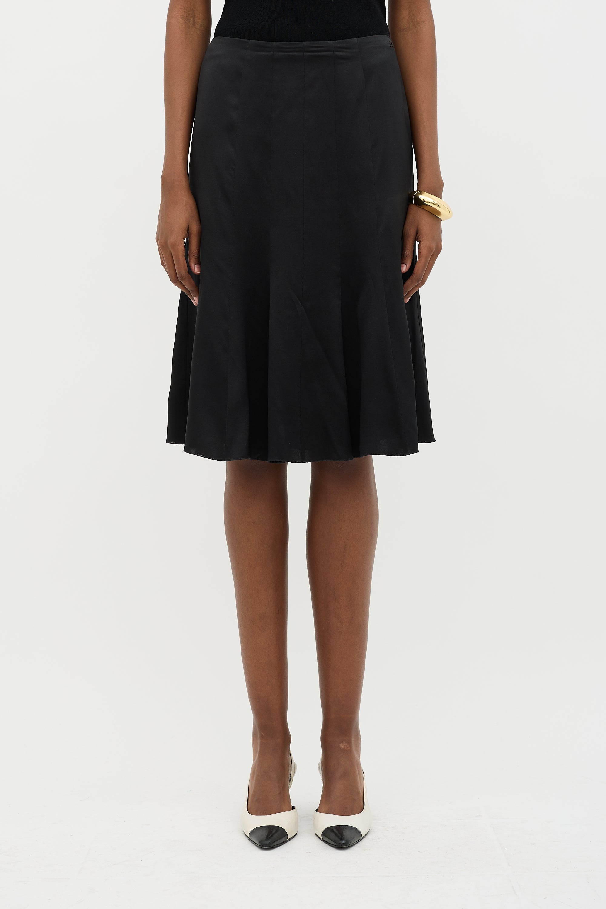 Chanel Spring 2006 Silk Slip Skirt