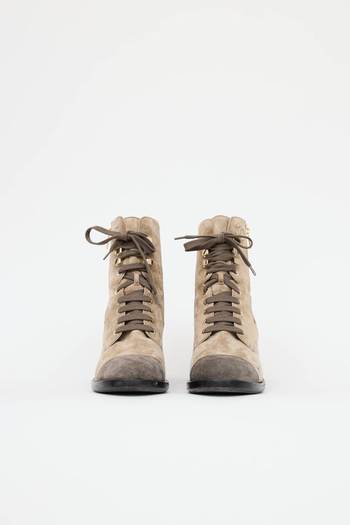 Chanel 2019 CC Combat Boot
