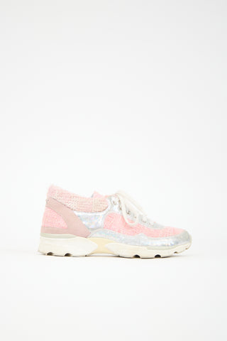 Chanel Tweed Sneaker