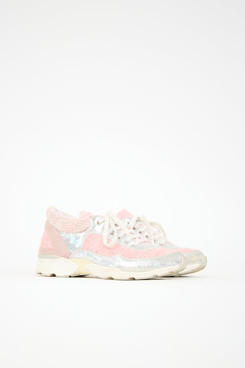 Chanel Tweed Sneaker