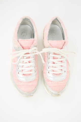 Chanel Tweed Sneaker