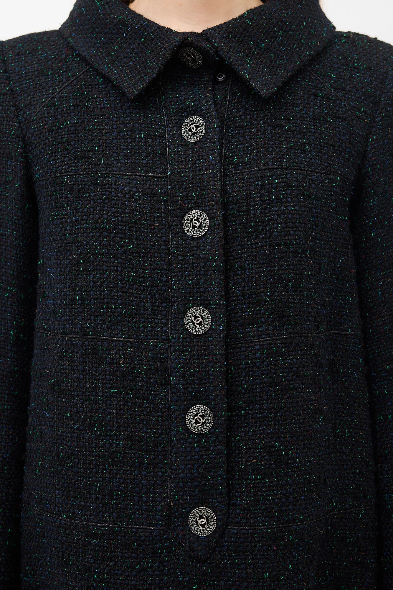 Chanel Tweed A-Line Dress
