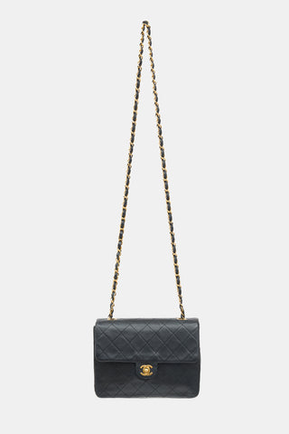 Chanel 1990s Leather Small Classic Flap Bag