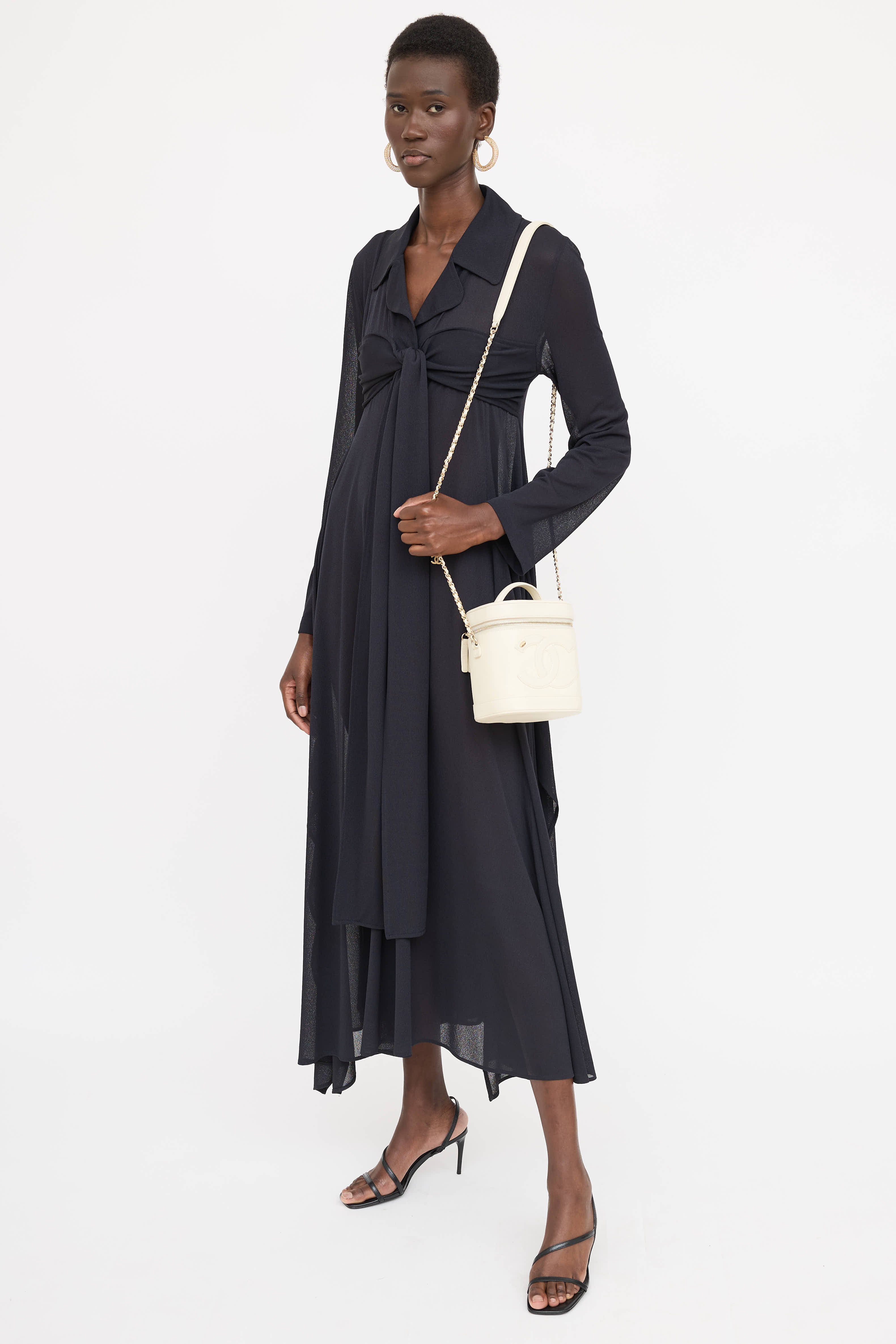 Chanel 2019 Leather CC Mania Vanity Case