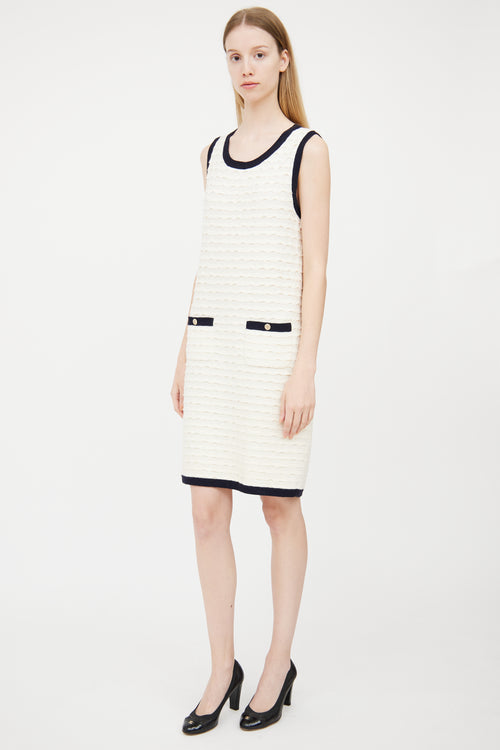 Chanel Cruise 2012 White & Navy Co-Ord Set