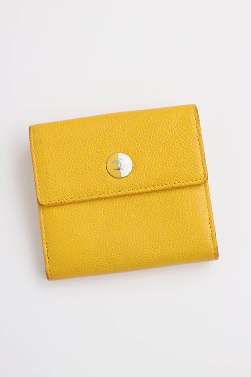 Chanel 2015 Caviar Flap Wallet