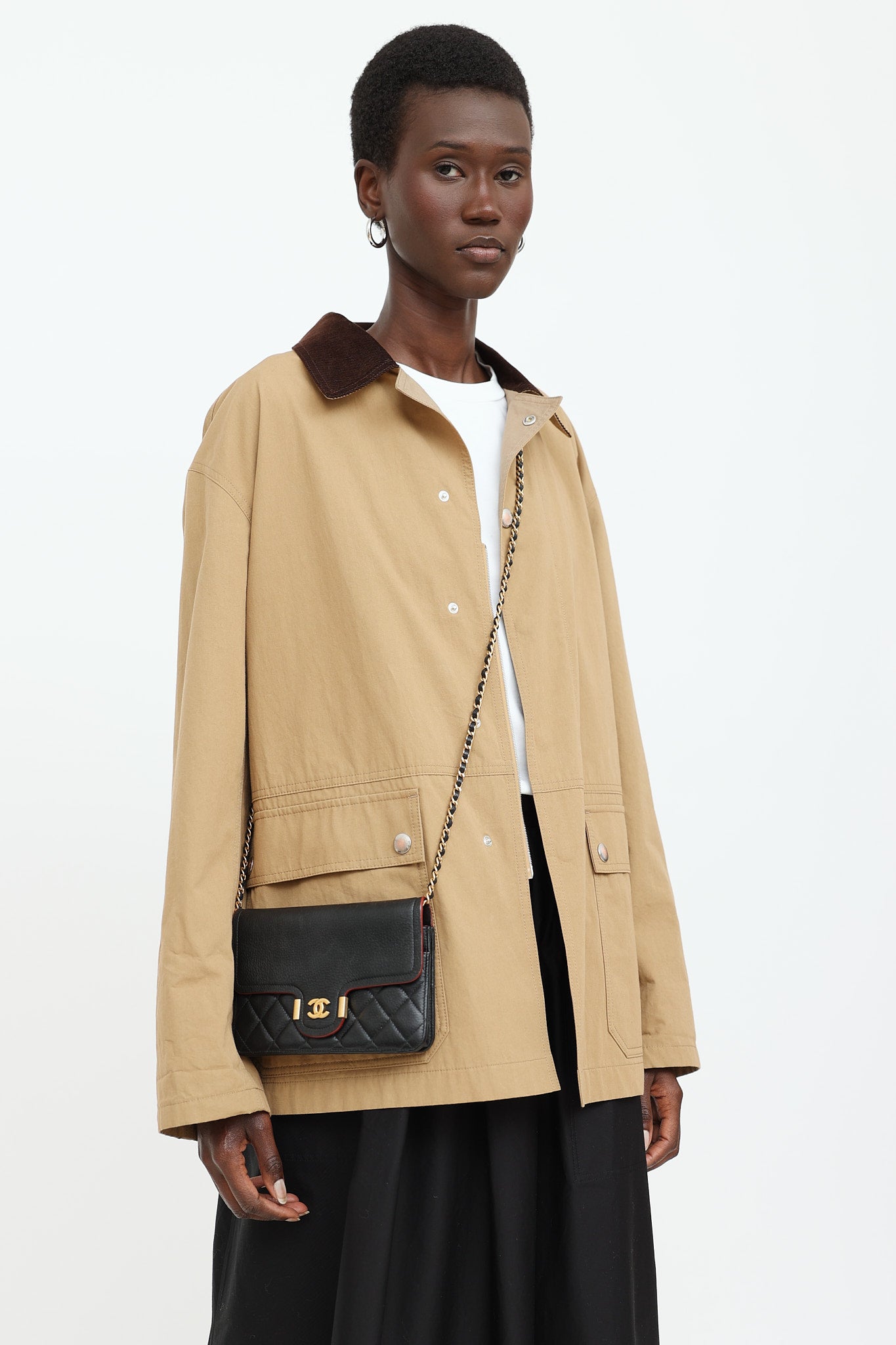 Chanel 2018 Archi Chic Wallet on Chain Bag