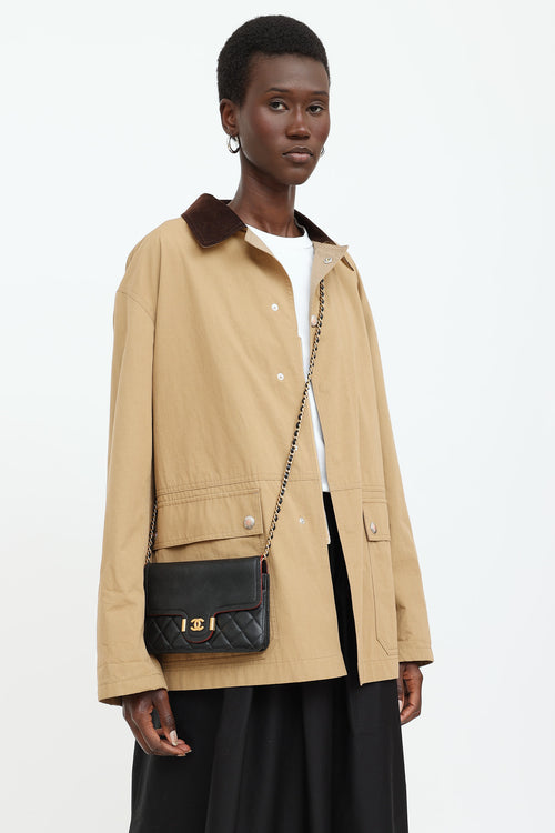 Chanel 2018 Archi Chic Wallet on Chain Bag