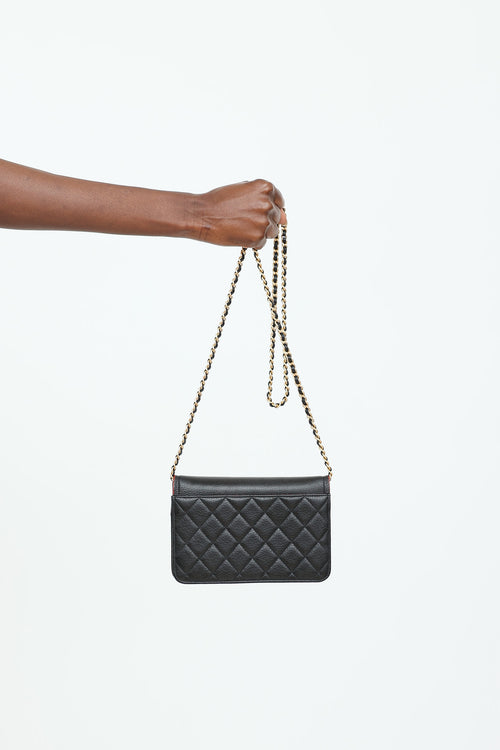 Chanel 2018 Archi Chic Wallet on Chain Bag