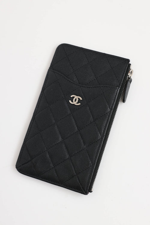 Chanel2019 Caviar Classic Flat Wallet