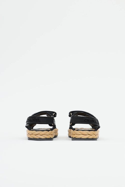 Mesh Espadrille Dad Sandal