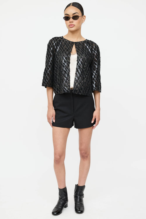 Chanel FW12 Lace Open Jacket