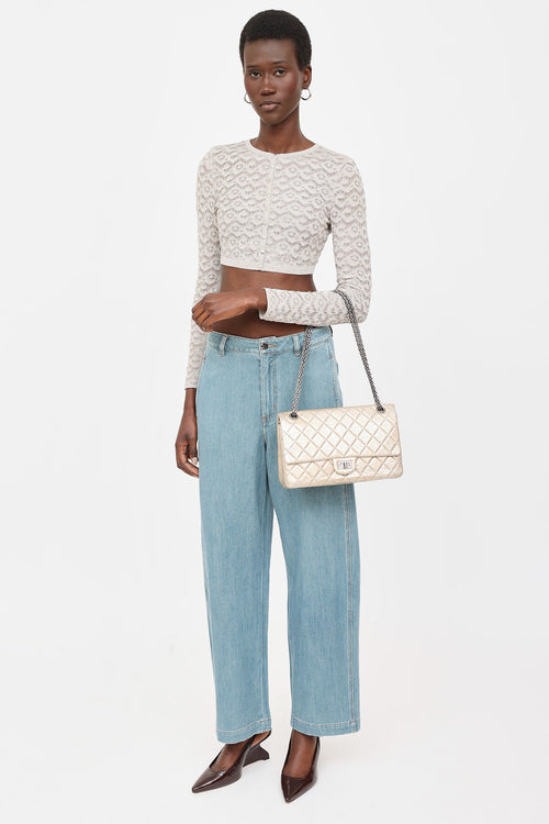 Chanel 2012 Medium Metallic Reissue 226 Flap Bag