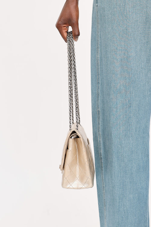 Chanel 2012 Medium Metallic Reissue 226 Flap Bag
