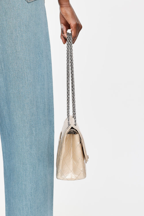 Chanel 2012 Medium Metallic Reissue 226 Flap Bag