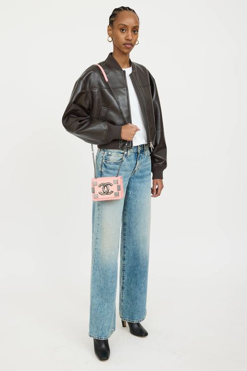 Chanel 2013 Leather Mini Boy Brick Bag