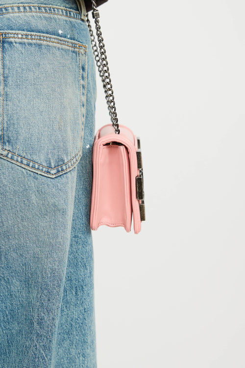 Chanel 2013 Leather Mini Boy Brick Bag