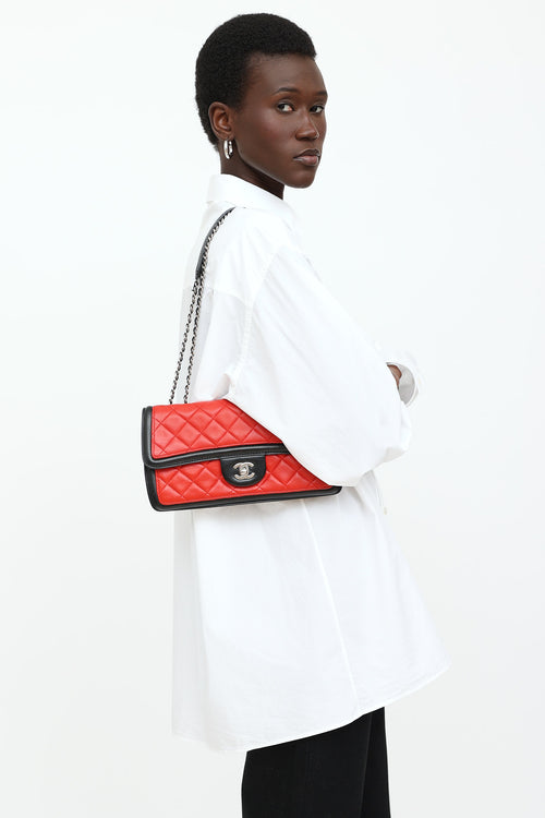 Chanel 2012 Graphic Flap Bag