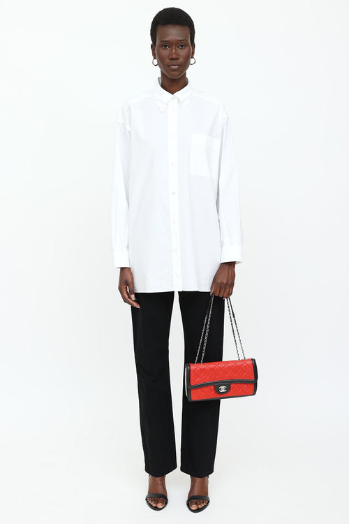 Chanel 2012 Graphic Flap Bag