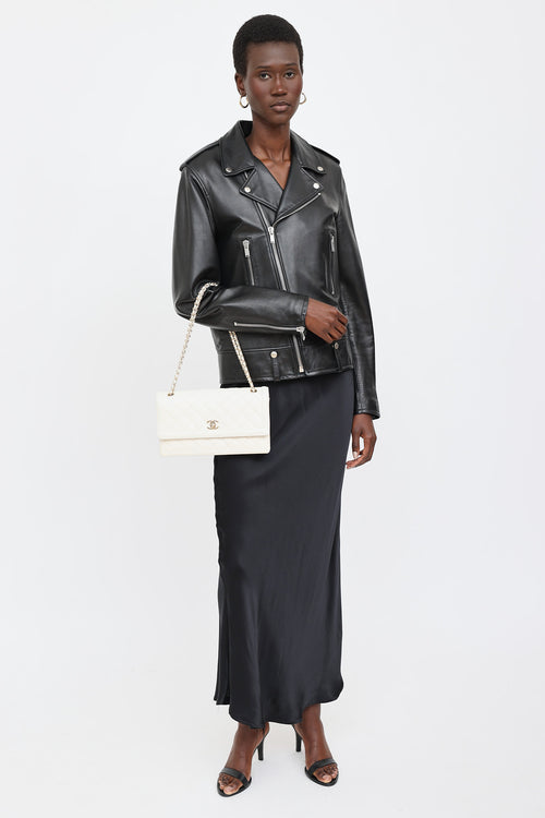 Chanel Leather Hanbok Flap Bag