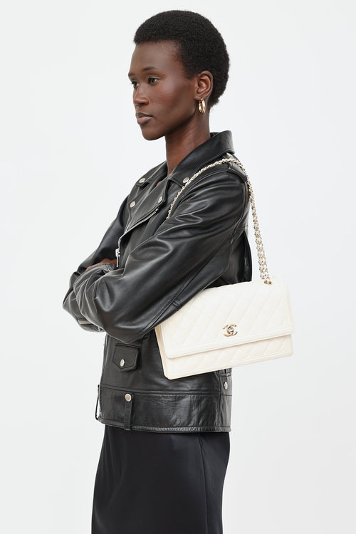 Chanel Leather Hanbok Flap Bag