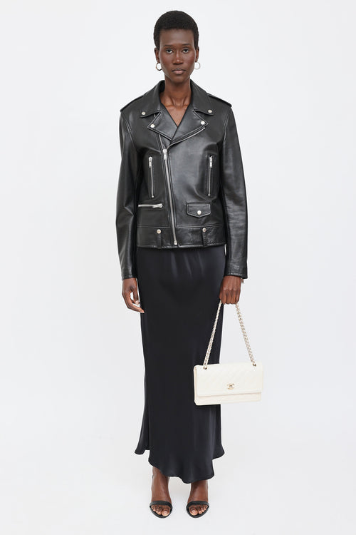 Chanel Leather Hanbok Flap Bag