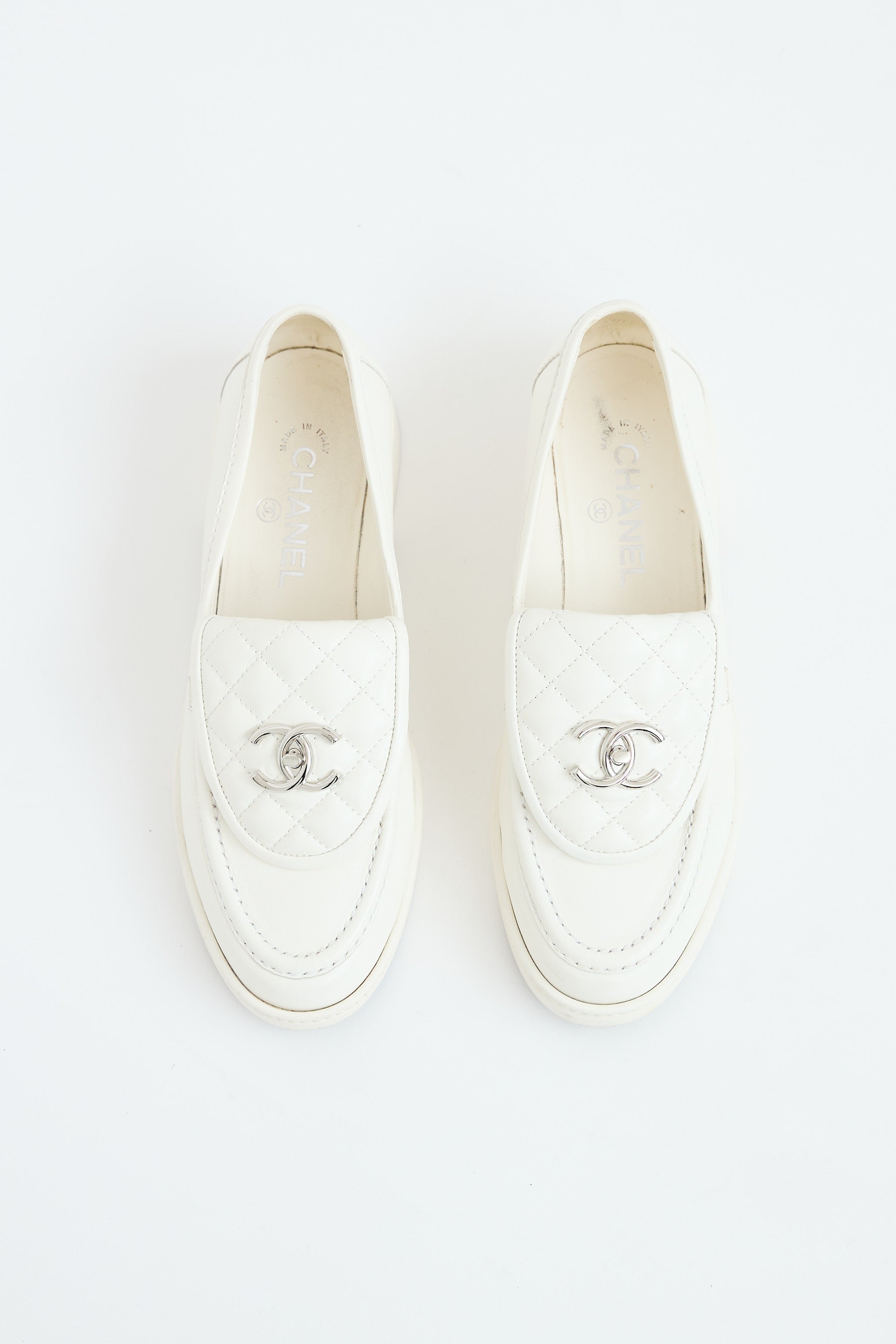 Quilted CC Turnlock Loafer