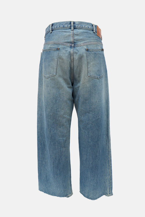 Chimala Distressed Straight Leg Jeans