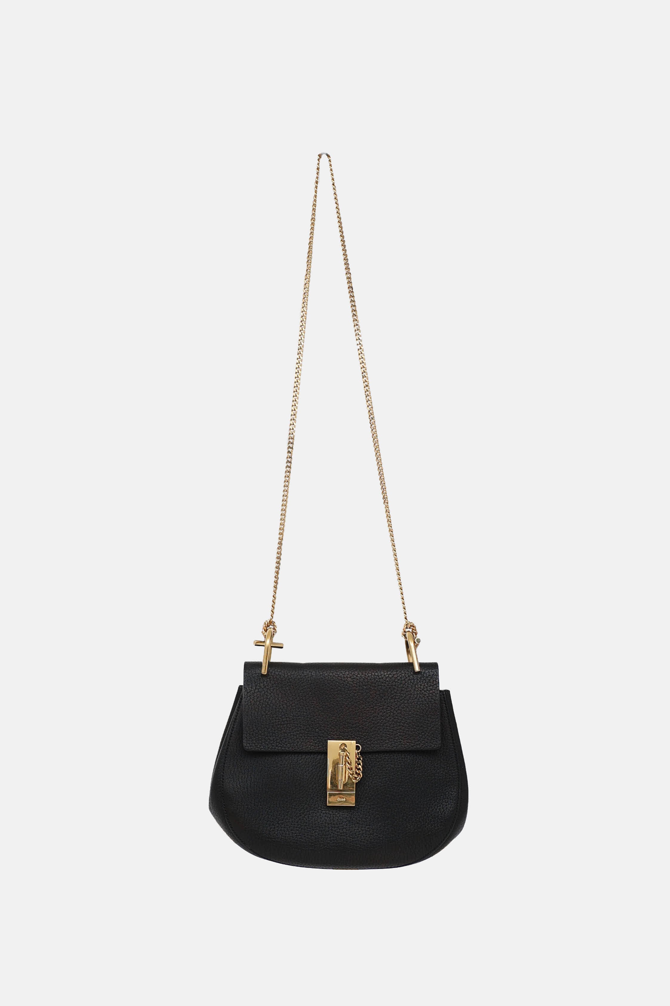 Leather Drew Crossbody Bag
