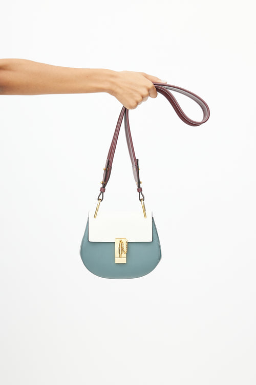 Chloé Blue & Multicolour Drew Bag