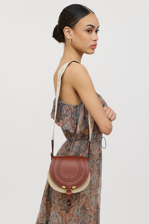 Leather Marcie Flap Bag