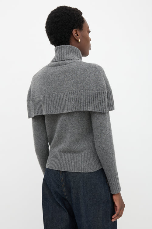 Chloé Cashmere Ruffle Sweater