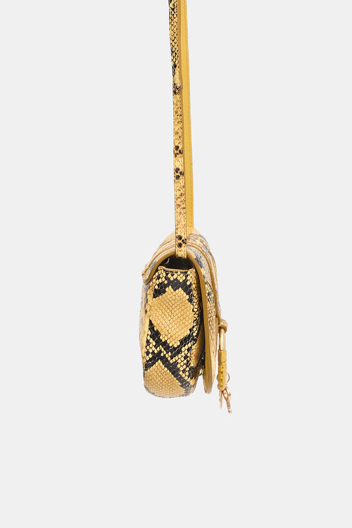 Chloé Embossed Leather Mini Hana Bag