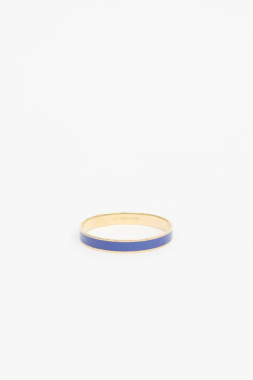 Chloé Enamel Logo Bangle