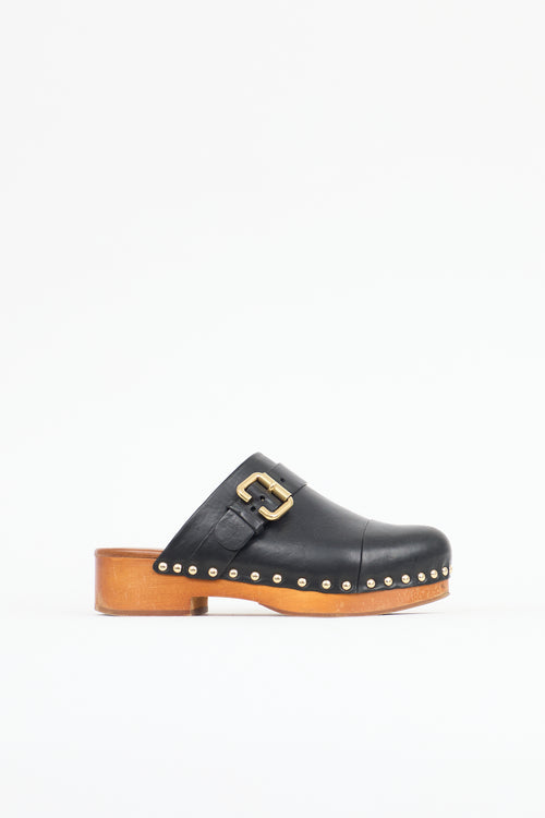 Chloé Leather Jeannette Mule
