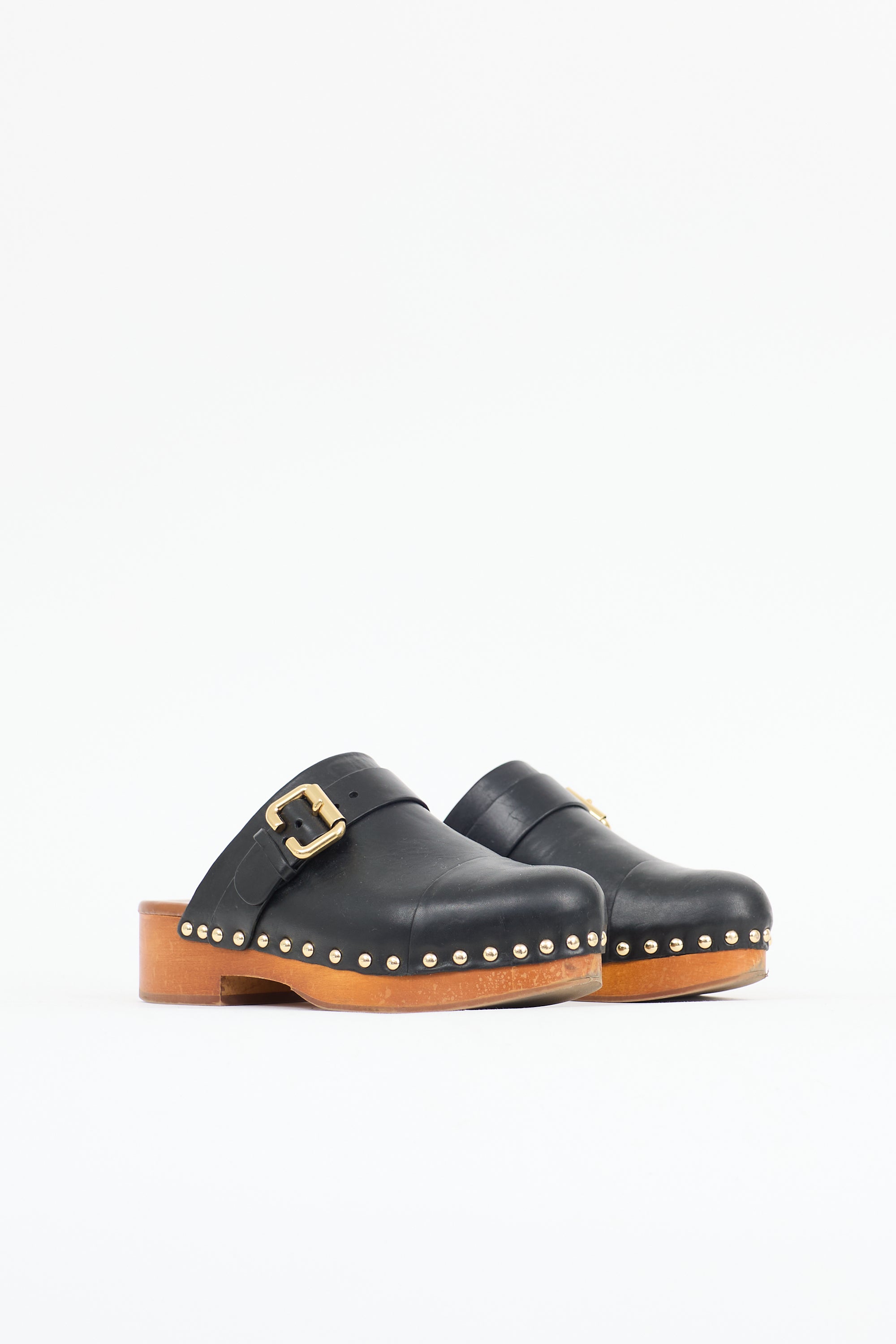 Chloé Leather Jeannette Mule