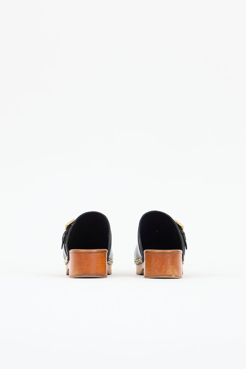 Chloé Leather Jeannette Mule