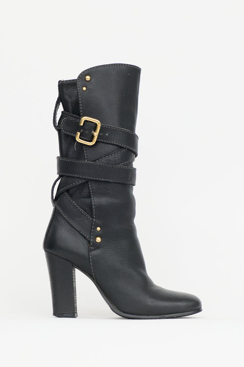 Chloé Leather Paddington Boot