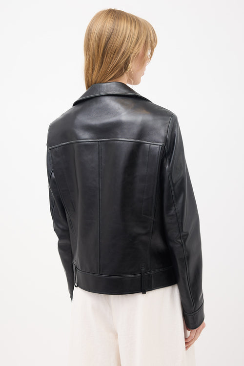Chloé Leather Biker Jacket